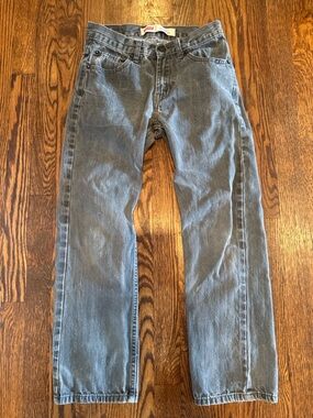 Levi’s 505 Straight Leg Jeans Gray Wash Women’s Regular 26x26